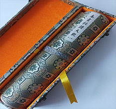 长汀书画装裱案例